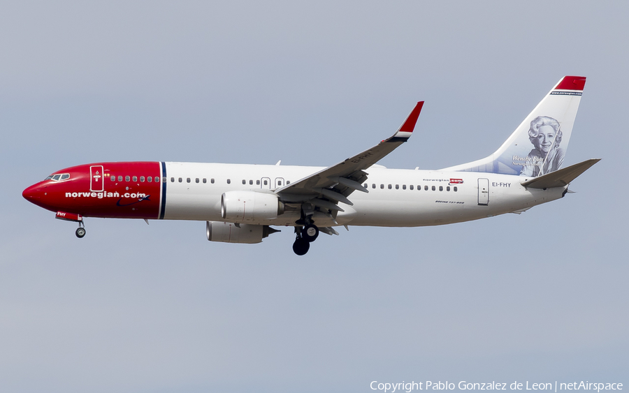 Norwegian Air International Boeing 737-8JP (EI-FHY) | Photo 336527