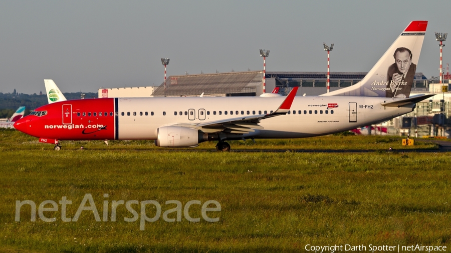 Norwegian Air International Boeing 737-8JP (EI-FHZ) | Photo 167299
