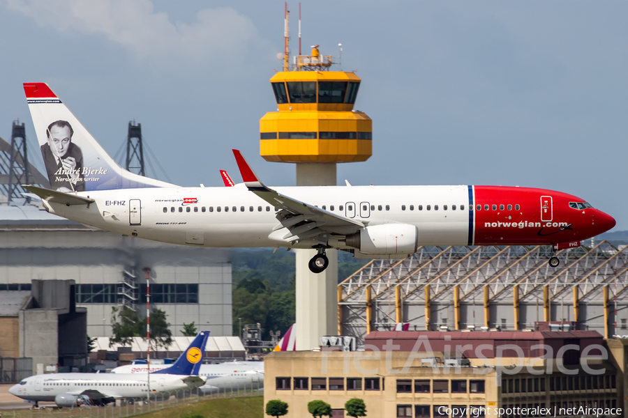 Norwegian Air International Boeing 737-8JP (EI-FHZ) | Photo 168651