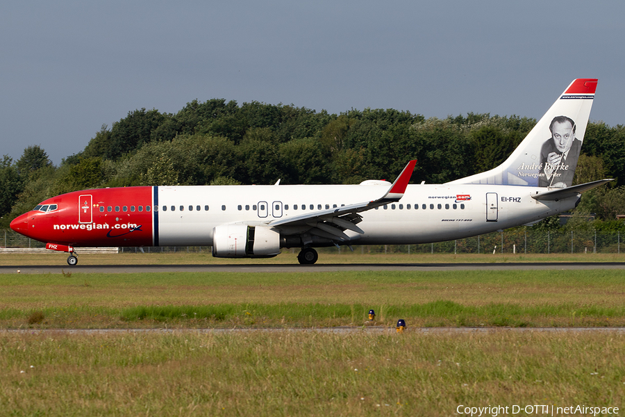 Norwegian Air International Boeing 737-8JP (EI-FHZ) | Photo 256000