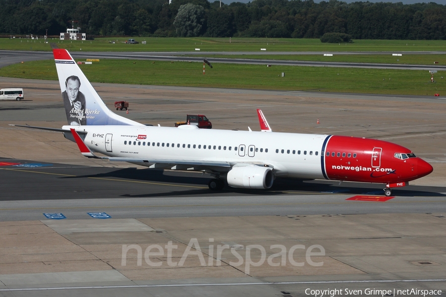 Norwegian Air International Boeing 737-8JP (EI-FHZ) | Photo 453354