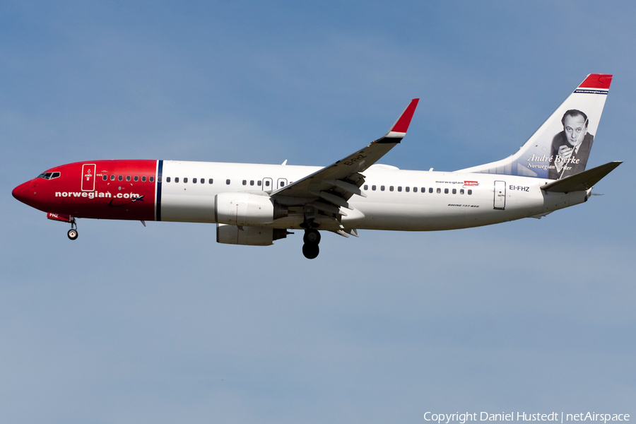 Norwegian Air International Boeing 737-8JP (EI-FHZ) | Photo 480484