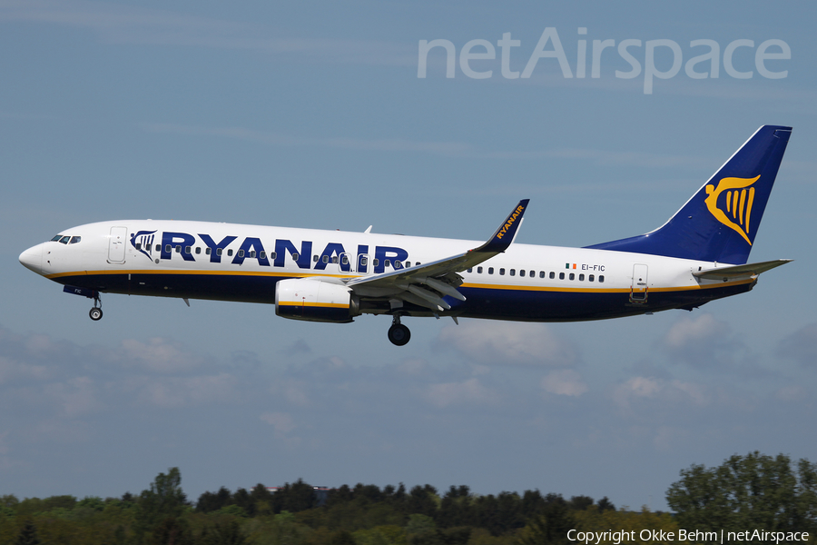 Ryanair Boeing 737-8AS (EI-FIC) | Photo 163156