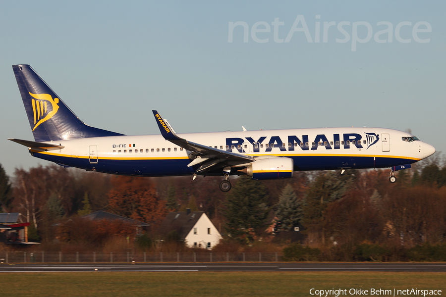 Ryanair Boeing 737-8AS (EI-FIE) | Photo 132855