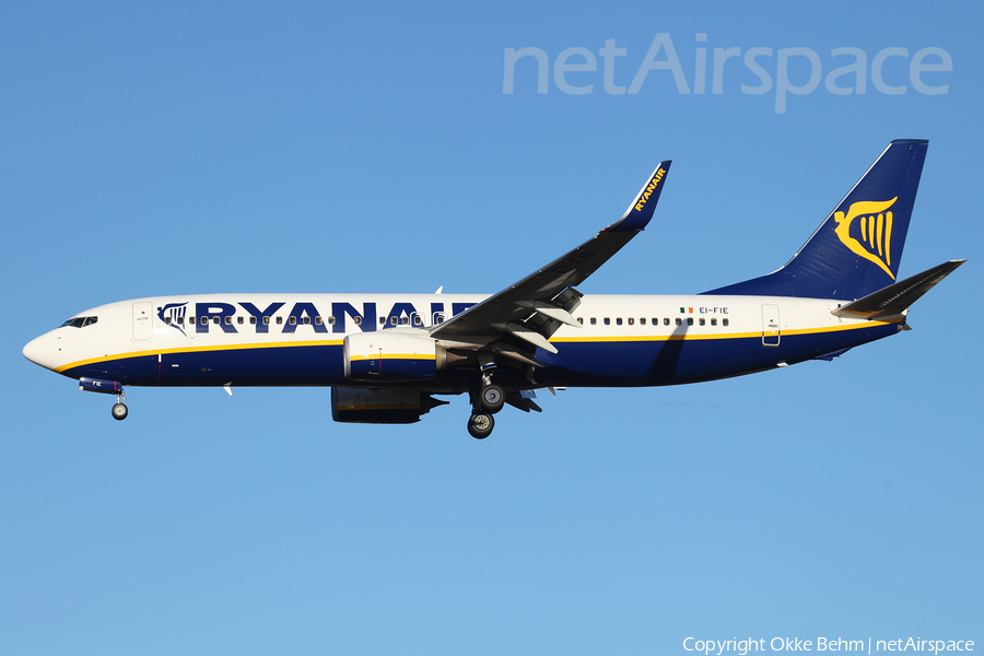 Ryanair Boeing 737-8AS (EI-FIE) | Photo 132856