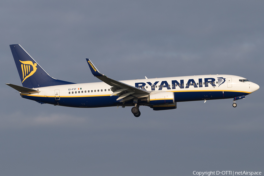 Ryanair Boeing 737-8AS (EI-FIF) | Photo 529465