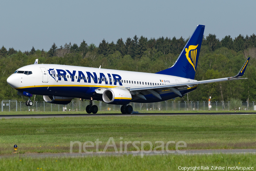 Ryanair Boeing 737-8AS (EI-FIG) | Photo 107607