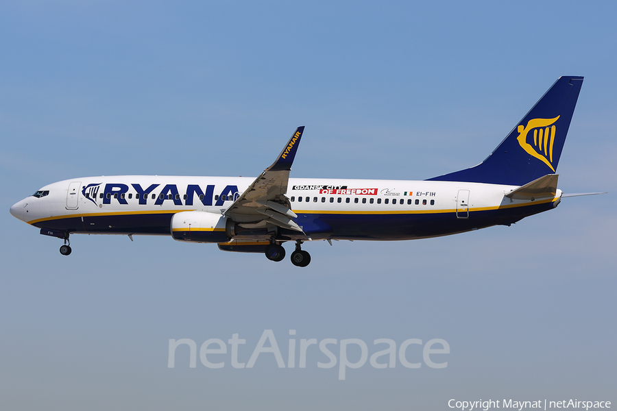 Ryanair Boeing 737-8AS (EI-FIH) | Photo 204501