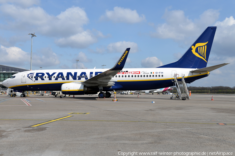 Ryanair Boeing 737-8AS (EI-FIH) | Photo 517360