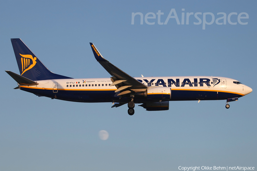 Ryanair Boeing 737-8AS (EI-FIJ) | Photo 206603