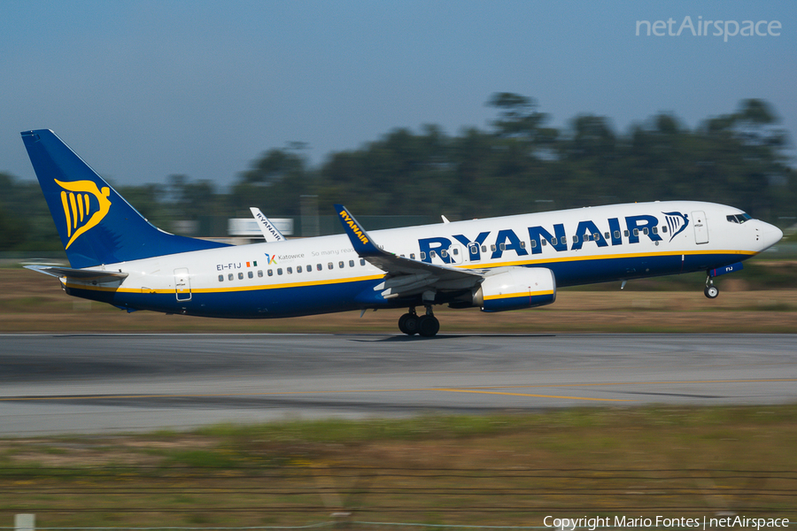 Ryanair Boeing 737-8AS (EI-FIJ) | Photo 189520