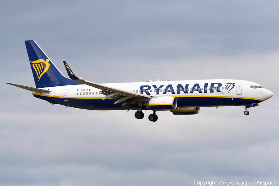 Ryanair Boeing 737-8AS (EI-FIK) | Photo 554571