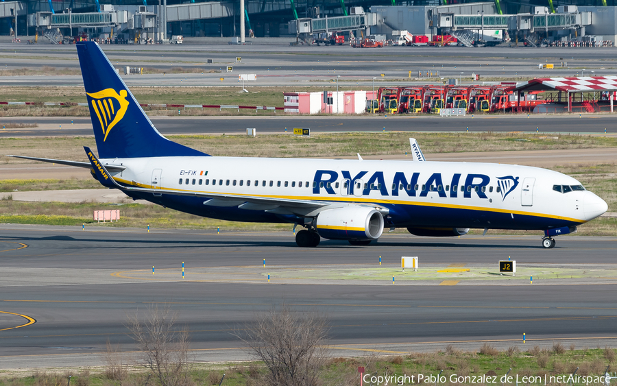 Ryanair Boeing 737-8AS (EI-FIK) | Photo 336270