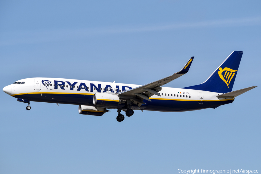 Ryanair Boeing 737-8AS (EI-FIL) | Photo 422488