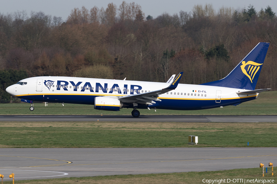 Ryanair Boeing 737-8AS (EI-FIL) | Photo 153037