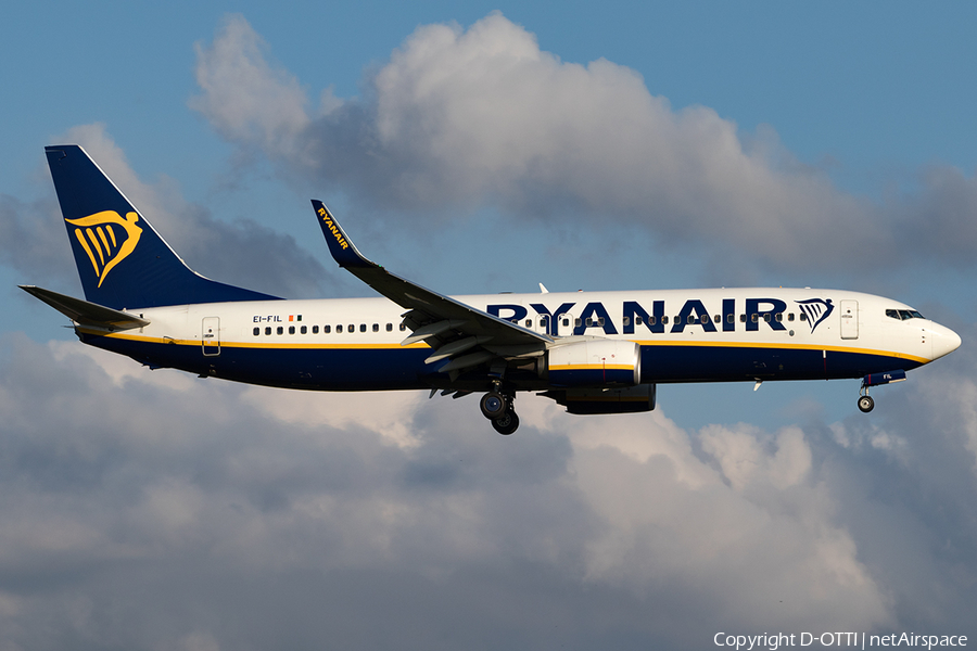 Ryanair Boeing 737-8AS (EI-FIL) | Photo 175811