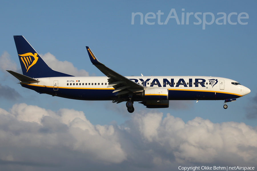 Ryanair Boeing 737-8AS (EI-FIL) | Photo 175826