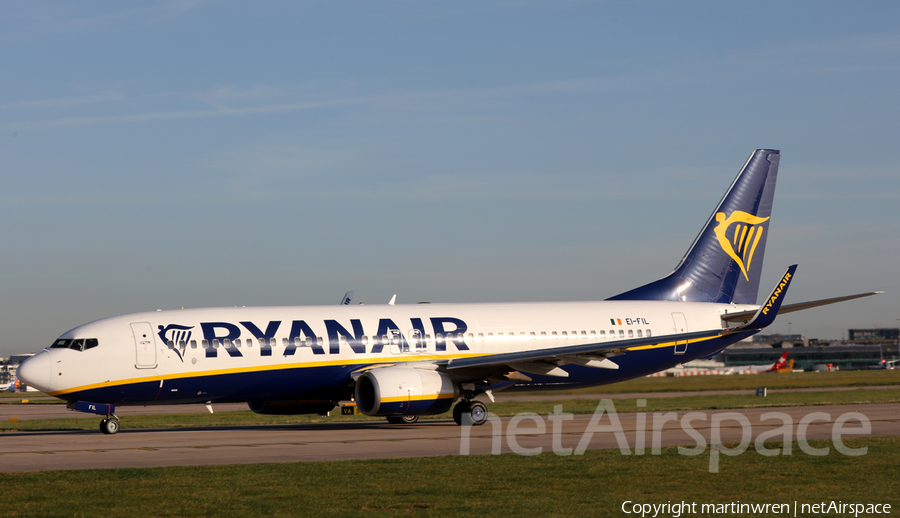 Ryanair Boeing 737-8AS (EI-FIL) | Photo 348856