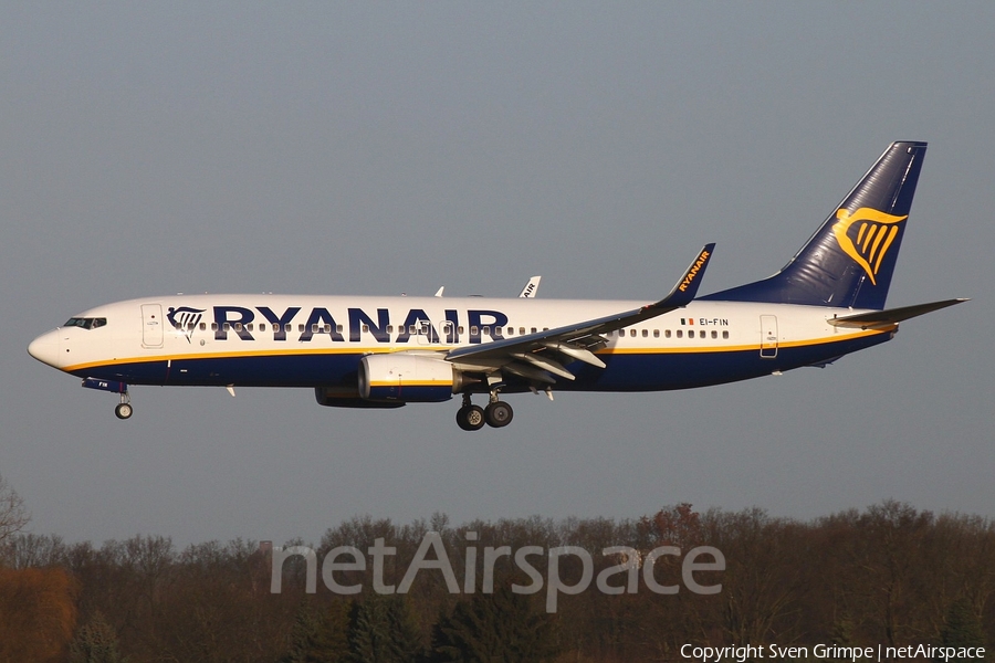 Ryanair Boeing 737-8AS (EI-FIN) | Photo 97163