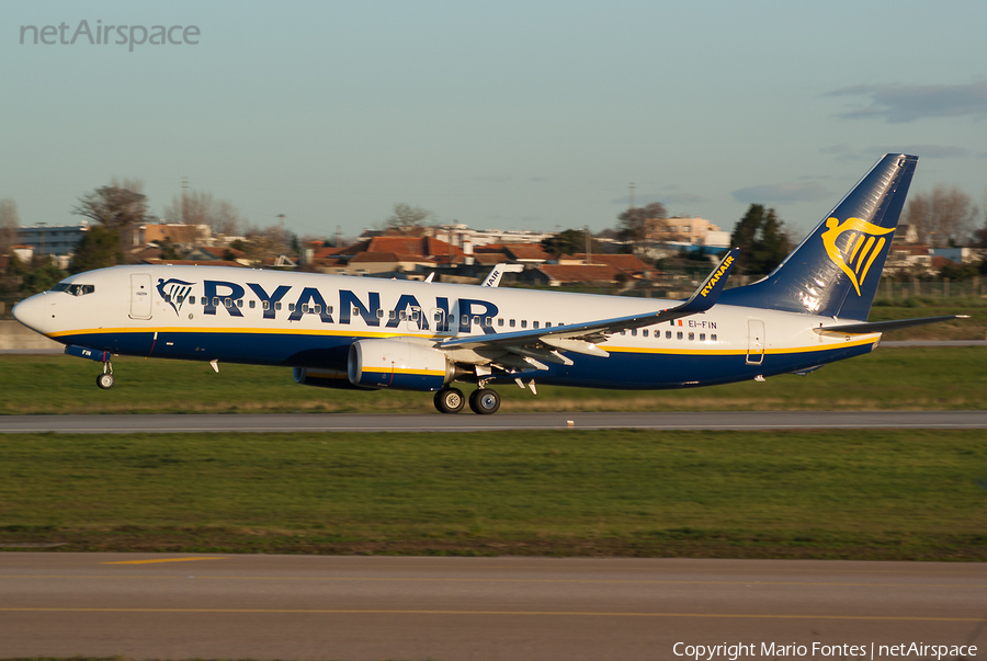 Ryanair Boeing 737-8AS (EI-FIN) | Photo 117004