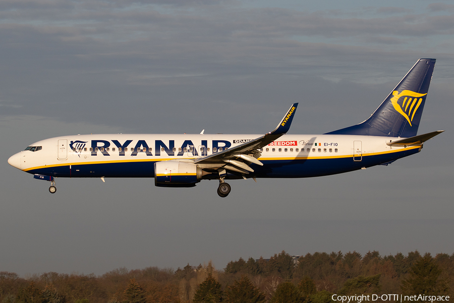 Ryanair Boeing 737-8AS (EI-FIO) | Photo 366019