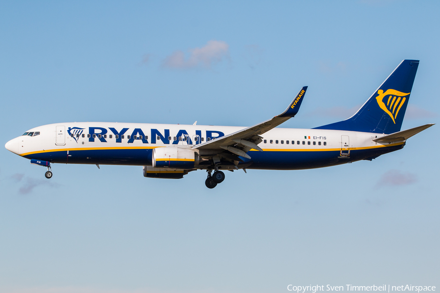 Ryanair Boeing 737-8AS (EI-FIS) | Photo 359748