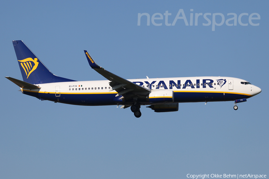 Ryanair Boeing 737-8AS (EI-FIS) | Photo 107892