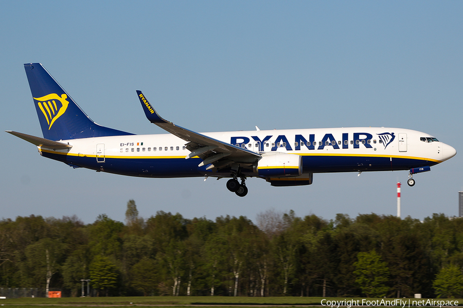 Ryanair Boeing 737-8AS (EI-FIS) | Photo 148128