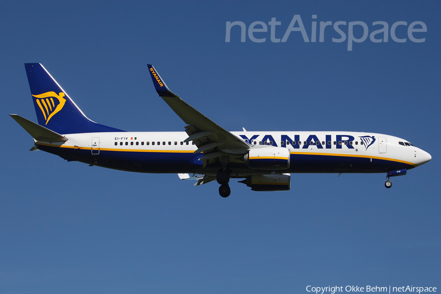 Ryanair Boeing 737-8AS (EI-FIV) | Photo 177058