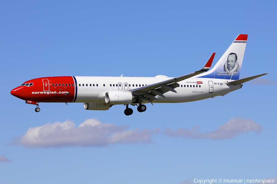 Norwegian Air International Boeing 737-8JP (EI-FJD) | Photo 150195