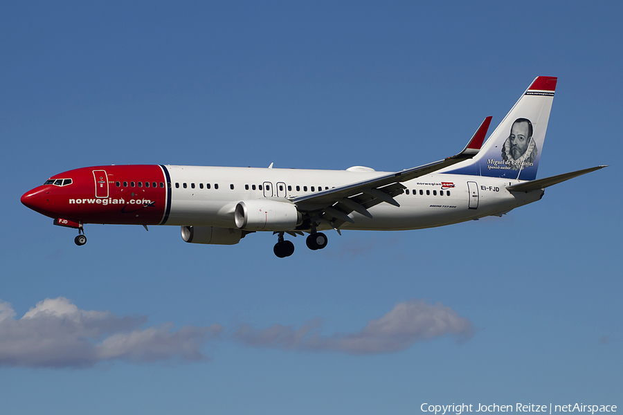 Norwegian Air International Boeing 737-8JP (EI-FJD) | Photo 150845