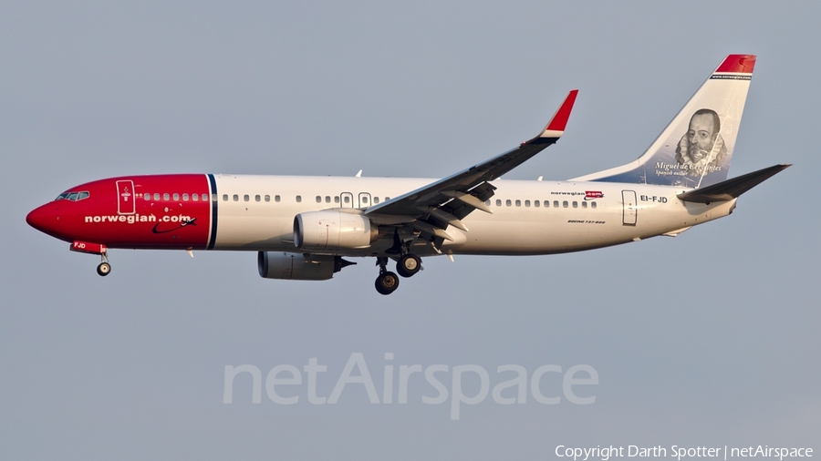 Norwegian Air International Boeing 737-8JP (EI-FJD) | Photo 282194