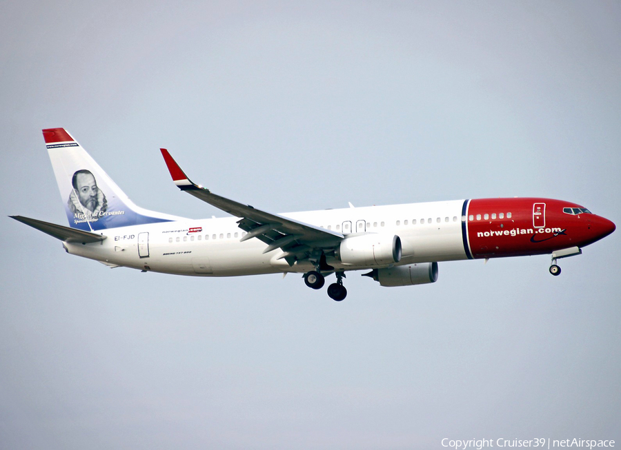 Norwegian Air International Boeing 737-8JP (EI-FJD) | Photo 159958