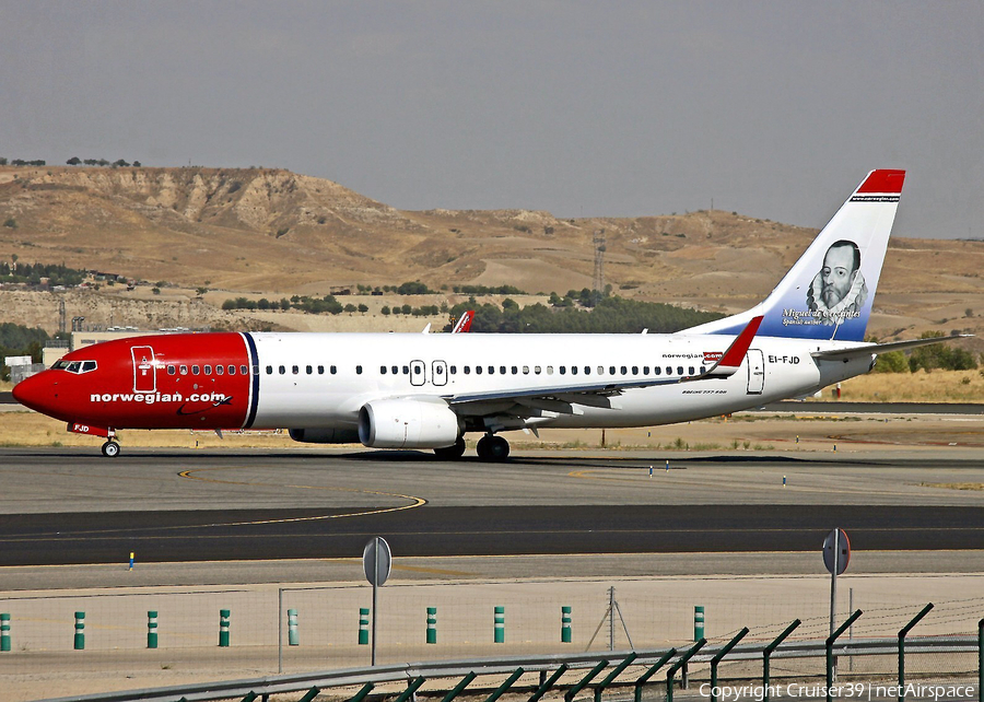 Norwegian Air International Boeing 737-8JP (EI-FJD) | Photo 186081