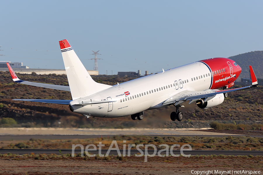 Norwegian Air International Boeing 737-8JP (EI-FJD) | Photo 401522