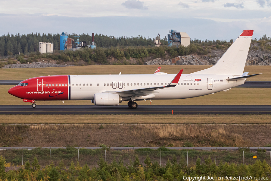 Norwegian Air International Boeing 737-8JP (EI-FJH) | Photo 350034