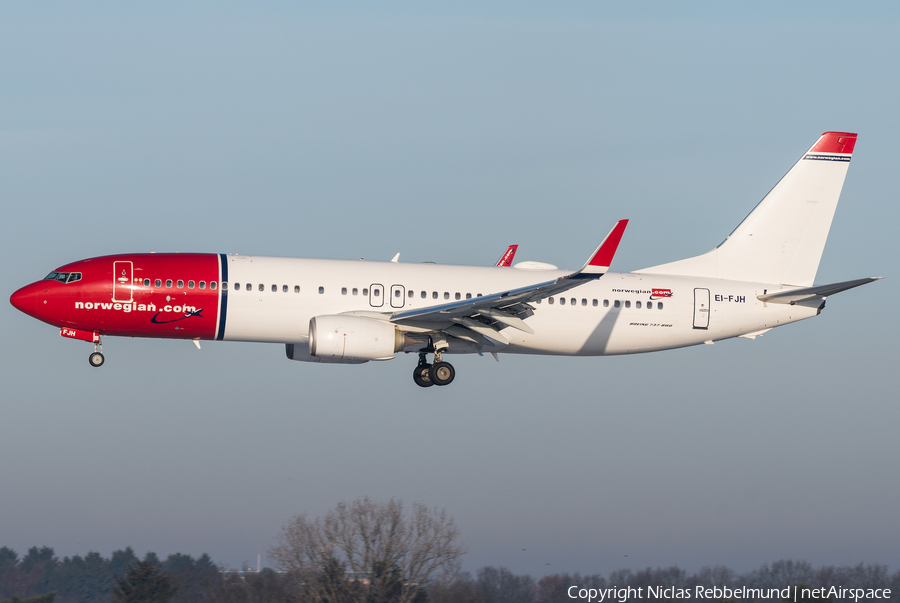 Norwegian Air International Boeing 737-8JP (EI-FJH) | Photo 289487