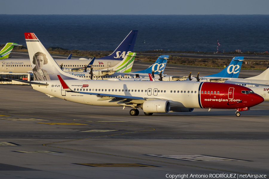 Norwegian Air International Boeing 737-8JP (EI-FJI) | Photo 278612