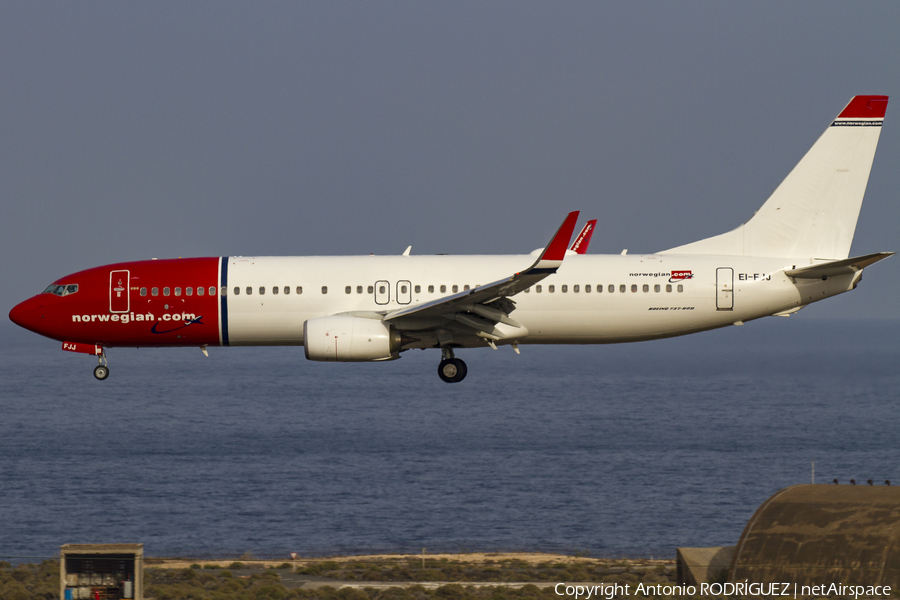 Norwegian Air International Boeing 737-8JP (EI-FJJ) | Photo 156292
