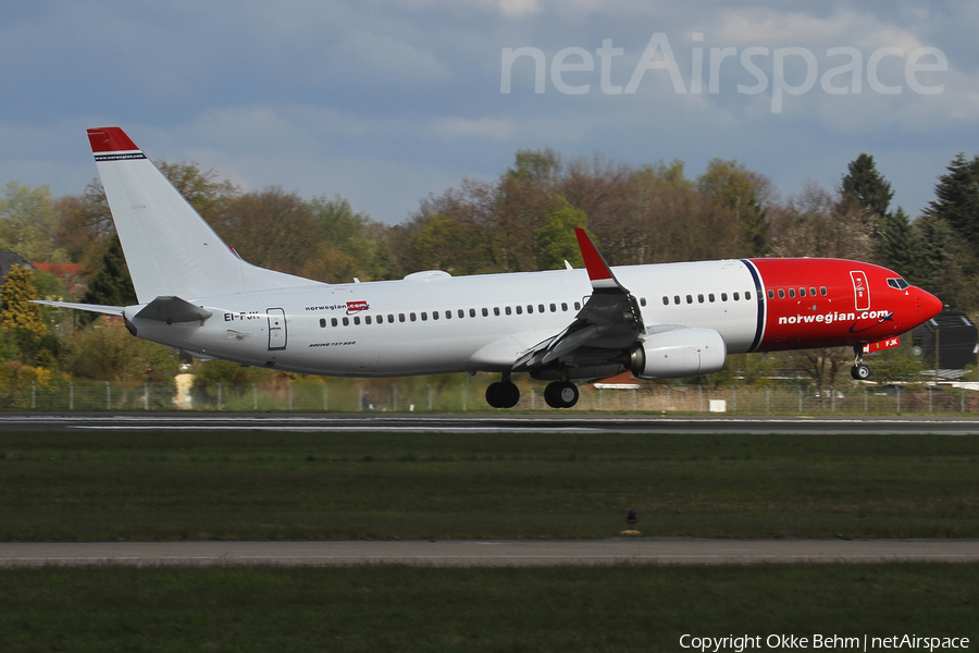 Norwegian Air International Boeing 737-8JP (EI-FJK) | Photo 162978