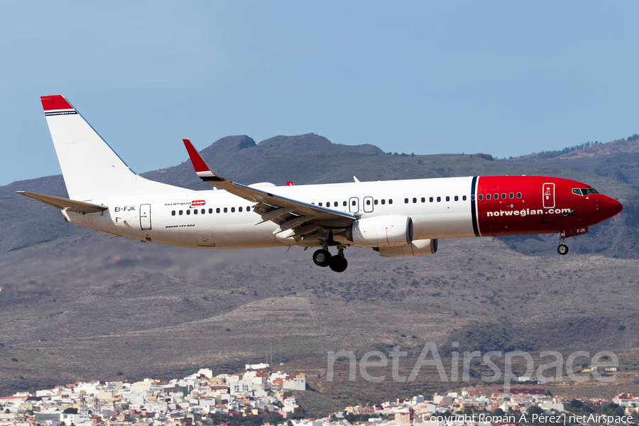 Norwegian Air International Boeing 737-8JP (EI-FJK) | Photo 413686