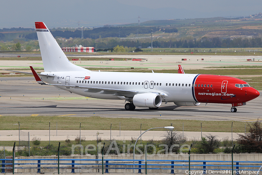 Norwegian Air International Boeing 737-8JP (EI-FJL) | Photo 387691