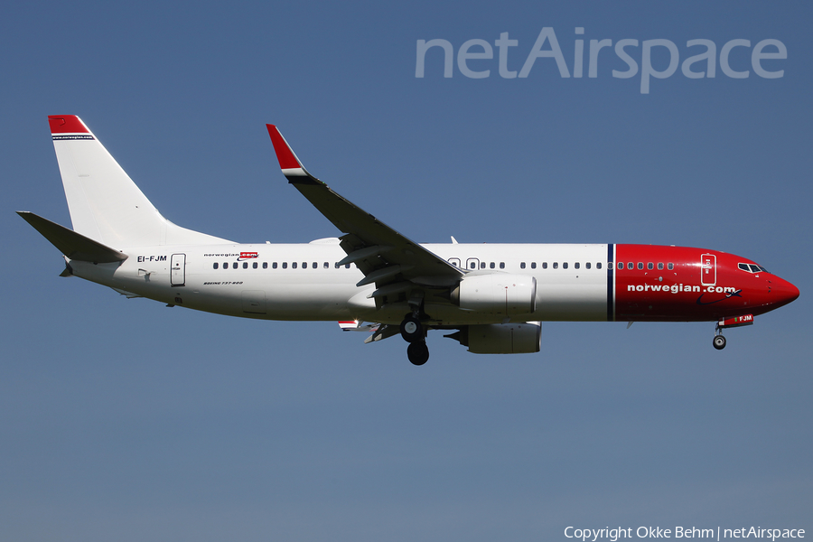 Norwegian Air International Boeing 737-8JP (EI-FJM) | Photo 164573