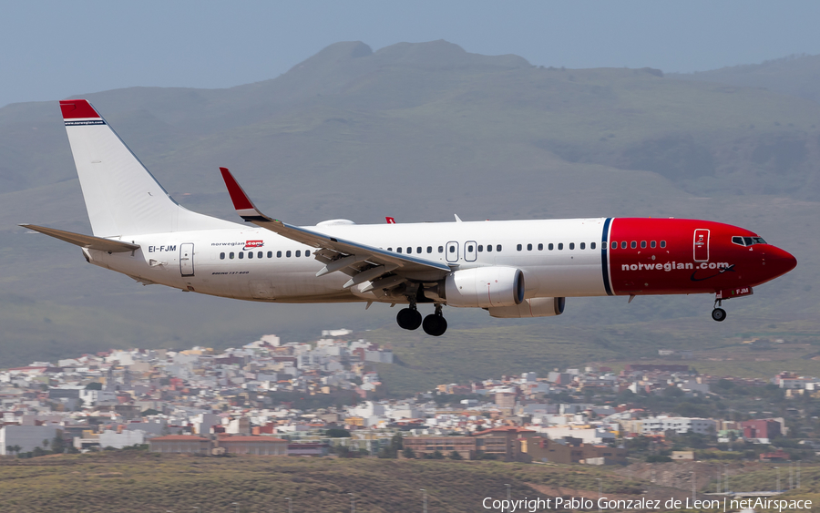 Norwegian Air International Boeing 737-8JP (EI-FJM) | Photo 336820