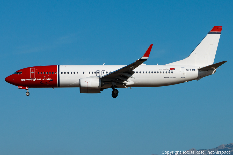 Norwegian Air International Boeing 737-8JP (EI-FJM) | Photo 349800