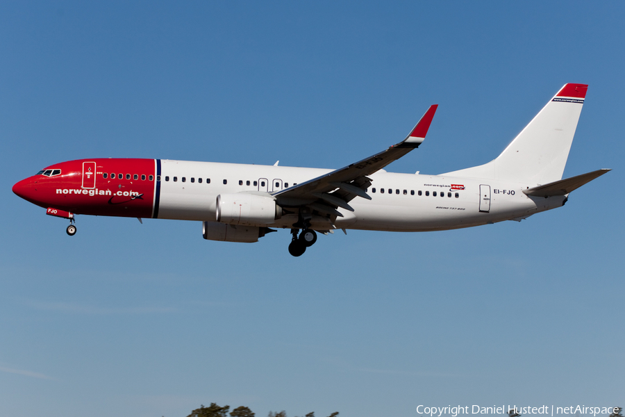 Norwegian Air International Boeing 737-8JP (EI-FJO) | Photo 422100