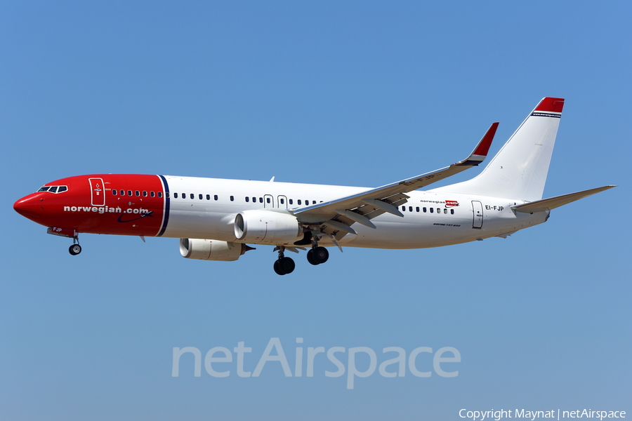 Norwegian Air International Boeing 737-8JP (EI-FJP) | Photo 131739