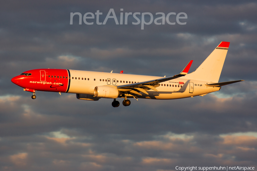 Norwegian Air International Boeing 737-8JP (EI-FJP) | Photo 124330