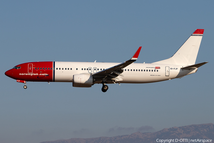 Norwegian Air International Boeing 737-8JP (EI-FJP) | Photo 356108