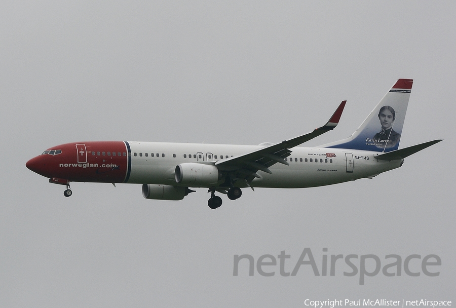 Norwegian Air International Boeing 737-8JP (EI-FJS) | Photo 171703